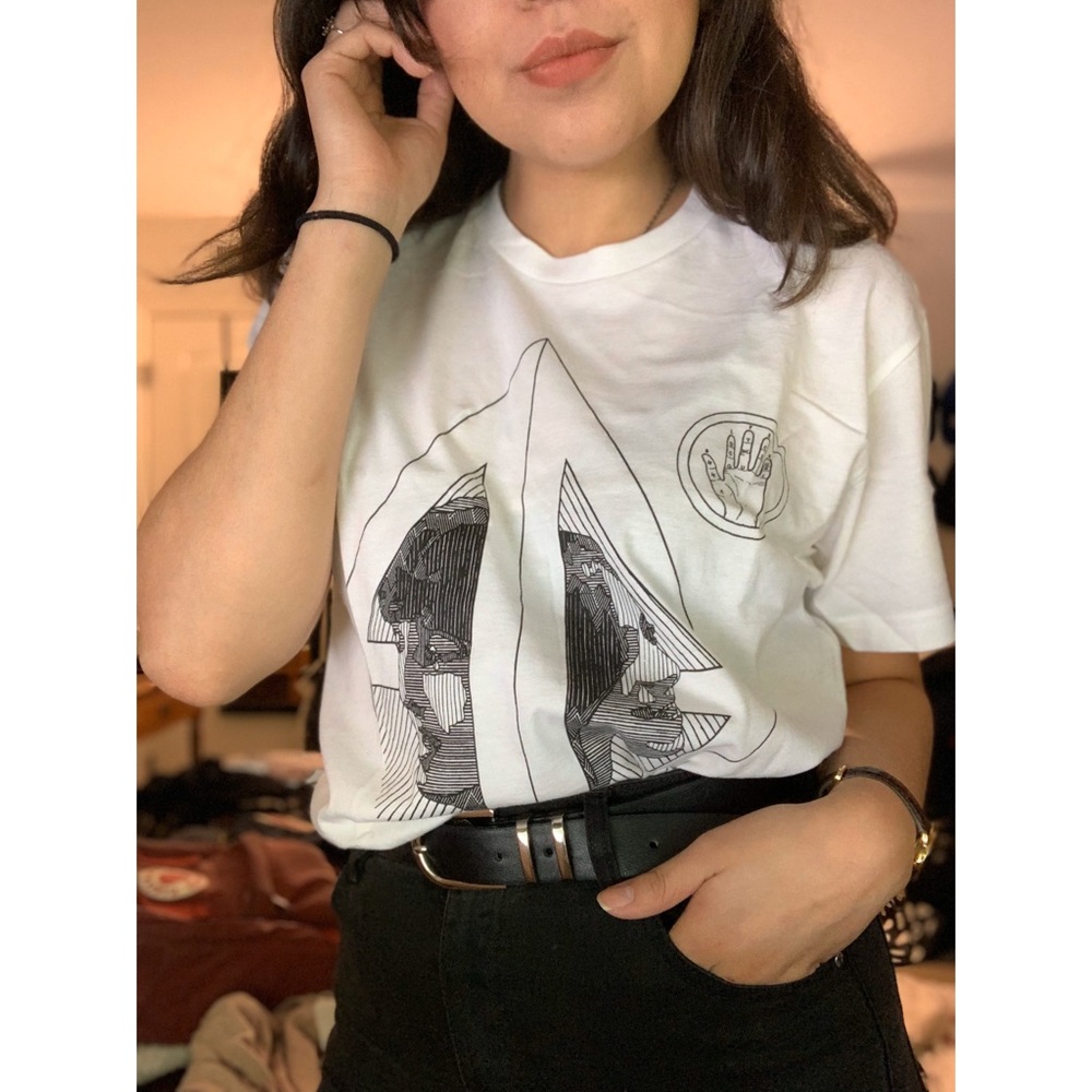 Adam Green & Binki Shapiro tour T-shirt